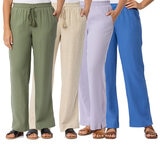 Briggs Ladies Linen Pant