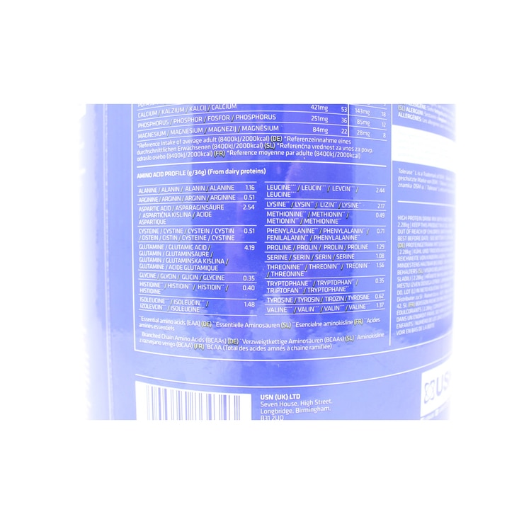 USN Premium Whey Chocolate Protein Powder, 2.28kg Costco UK