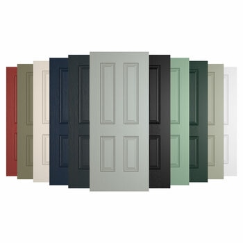 Rome Composite Front Door with Installation up to 1m, in Various Colours