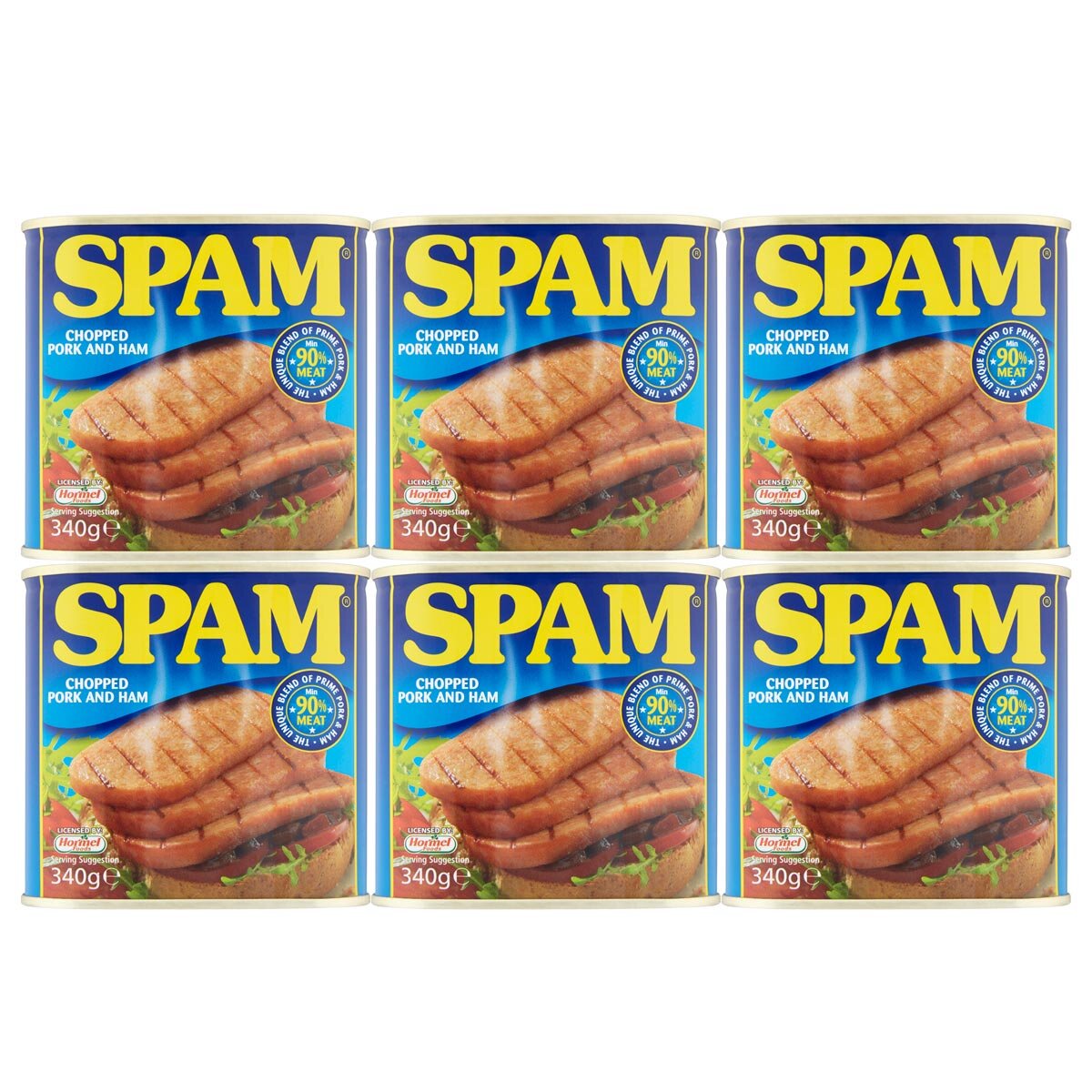 SPAM, 6 x 340g