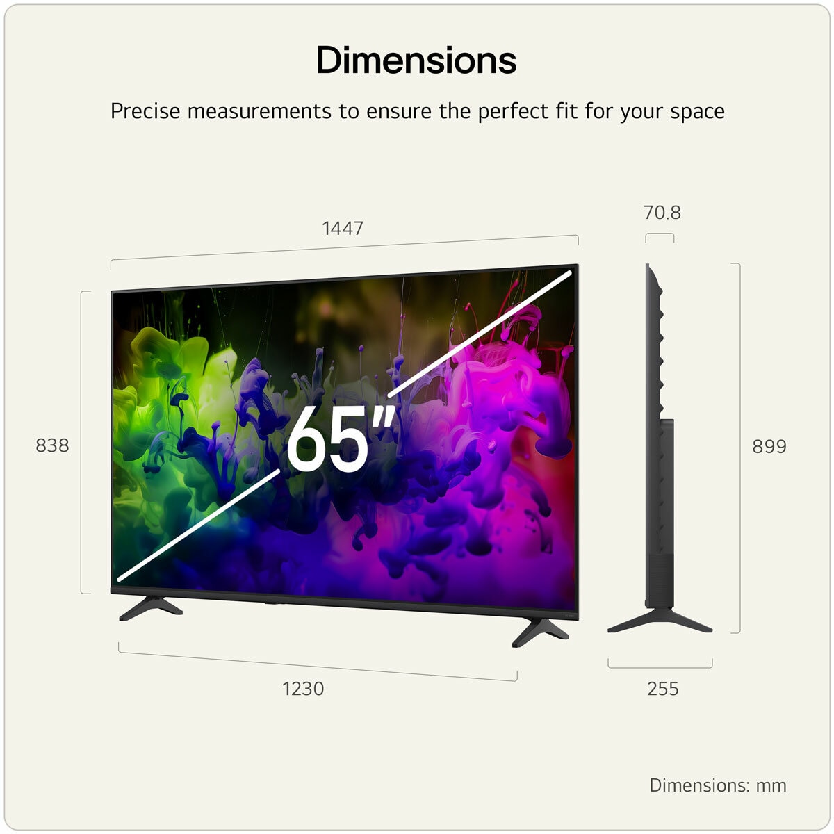 Buy at LG 65QNED7EB3C 65 Inch QNED Mini LED 4K Ultra HD Smart TV at Costco.co.uk