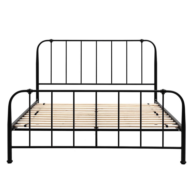 Gallery Loughton Black Metal Bed Frame, King