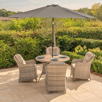 Kettler Lomond 4 Piece Wicker Dining Set Kettler Lomond 4 Piece Wicker Dining Set
