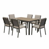 Bramblecrest Zurich 7 Piece Dining Set Bramblecrest Zurich 7 Piece Dining Set