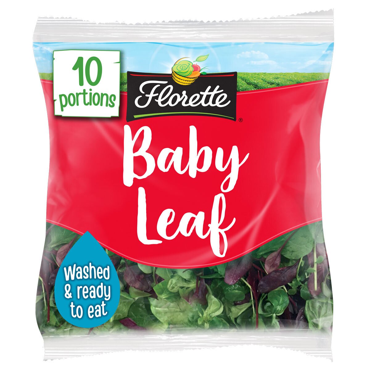 Bag of Florette Baby Leaf Salad