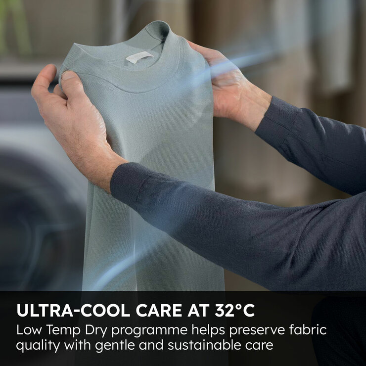 Haier HD100-D357GU1, 10kg Heat Pump Tumble Dryer, A++ Rated in Graphite Haier HD100-D357GU1, 10kg Heat Pump Tumble Dryer, A++ Rated in Graphite