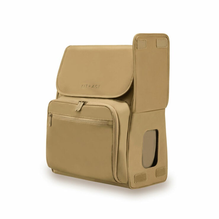 KIT + ACE Diaper Bag with Stroller Organizer in Tan KIT + ACE Diaper Bag with Stroller Organizer in Tan