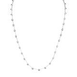 1.25ctw Round Brilliant Cut Diamond Necklace, 18ct WHite Gold