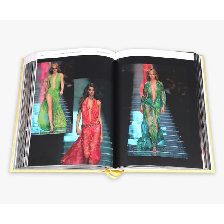 Versace page spread