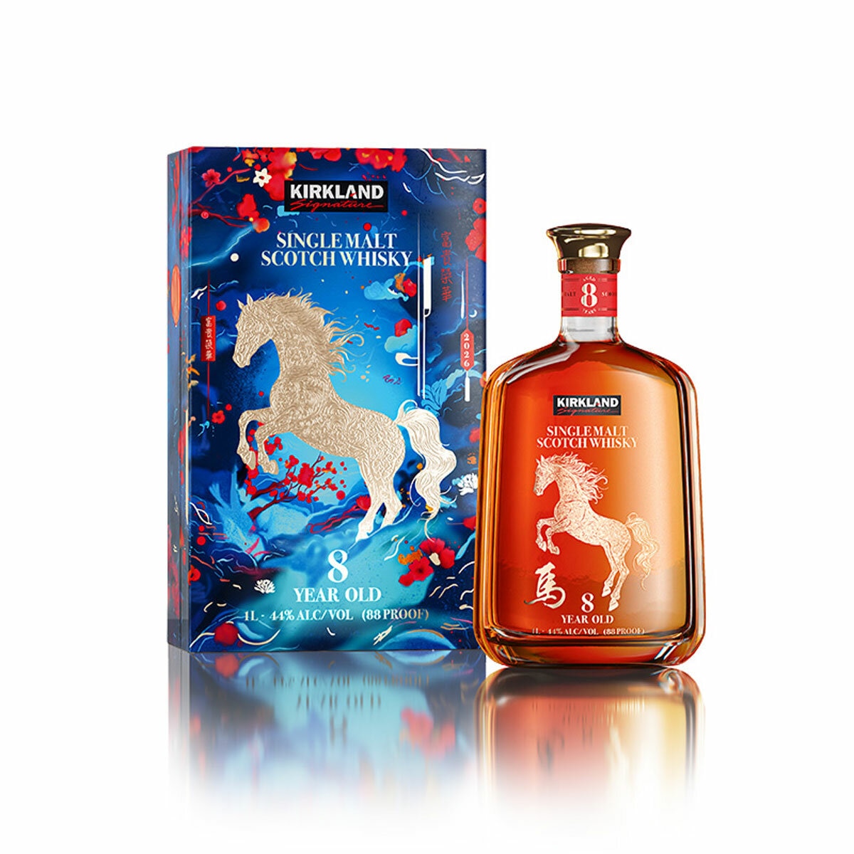 Kirkland Signature 8 Year Old Blended Scotch Whisky, 1L Kirkland Signature 8 Year Old Blended Scotch Whisky, 1L