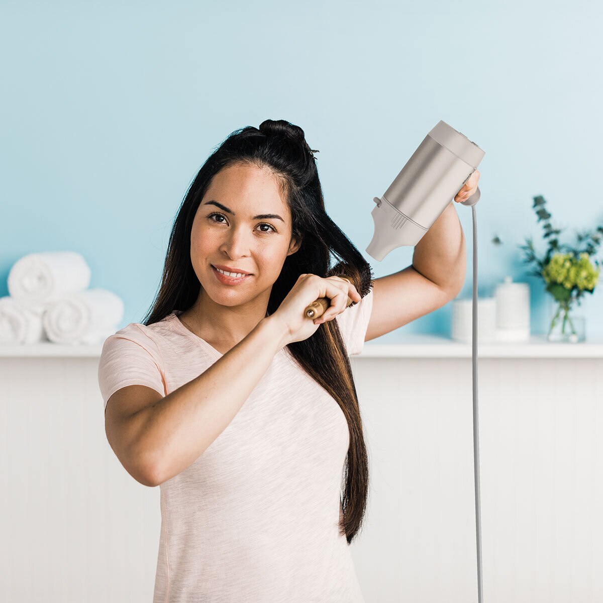 Long deals hair dryer