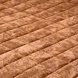 Safdie Crushed Velvet Throw in 4 Colours, 234 x 244 cm Safdie Crushed Velvet Throw in 4 Colours, 234 x 244 cm
