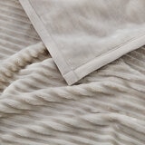 Casual Living Textured Plush Throw in Grey, 127 x 177 cm