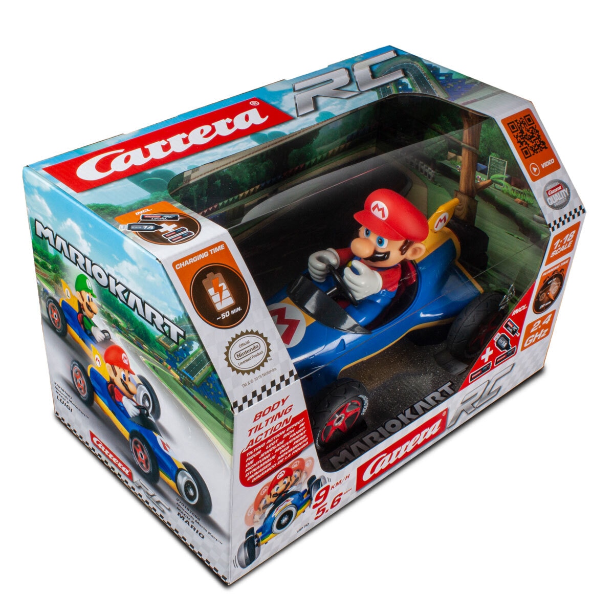 Carrera Nintendo RC Mario Copter Dron Multicolor