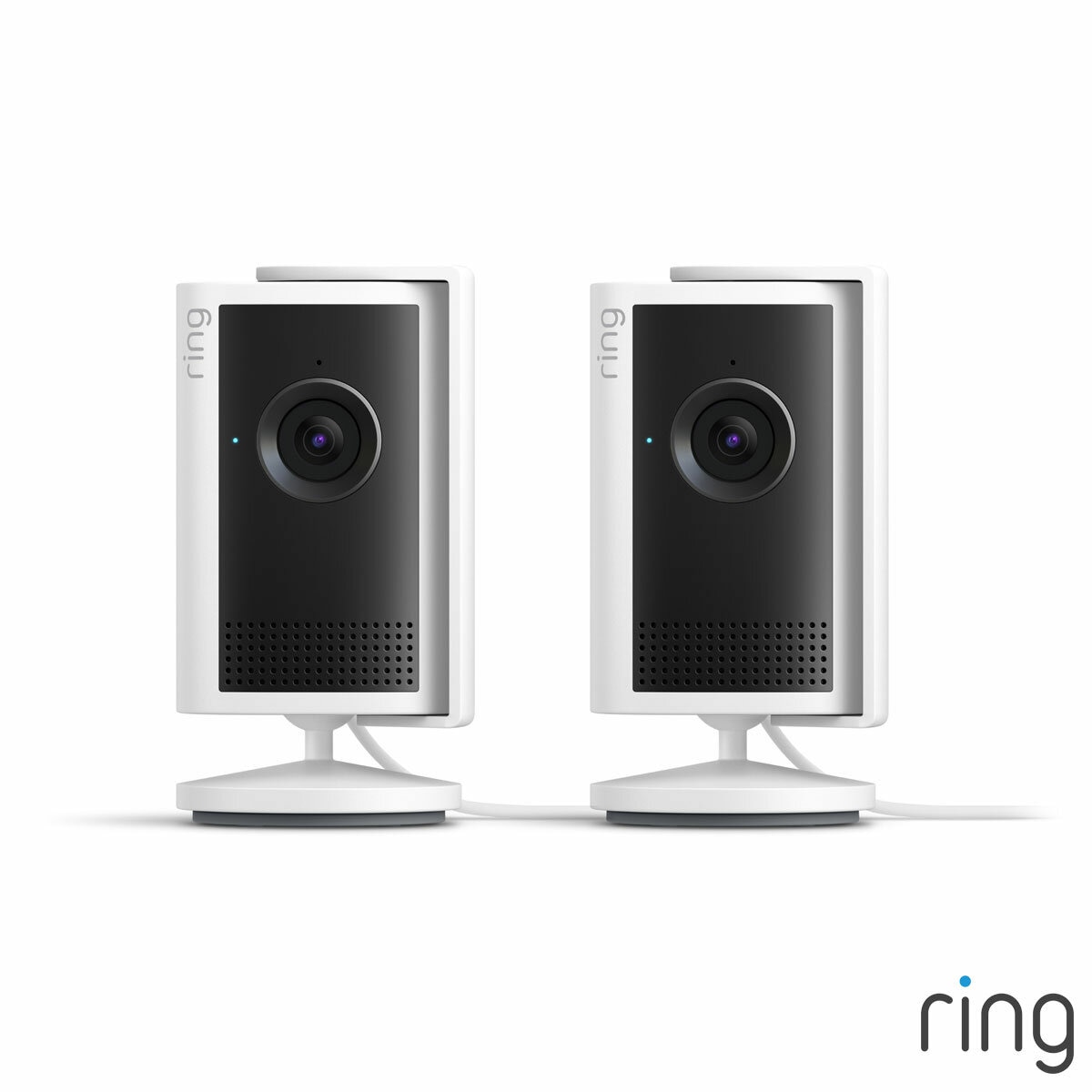 Ring Plug-In Indoor Camera Plus White - 2 Pack