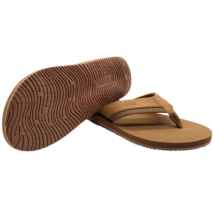 Flojos Laredo Men's Sandals in Tan, Size 10 Costco UK