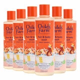 Childs Farm Sweet Orange Hair & Body Wash, 6 x 250ml