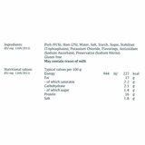 Ingredients information Ingredients information