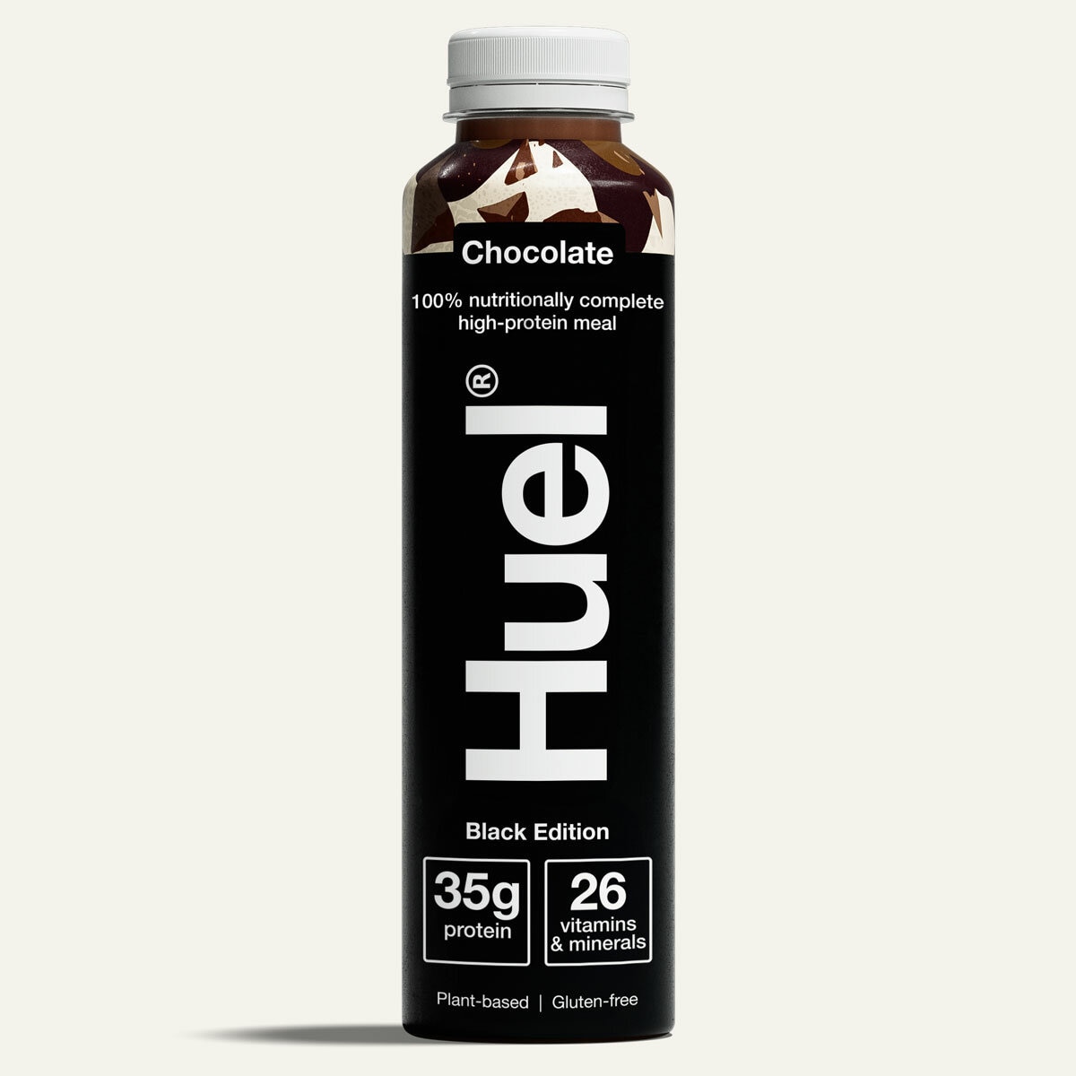 Huel Complete Meal Drink Black Edition Chocolate, 8 x 500ml
