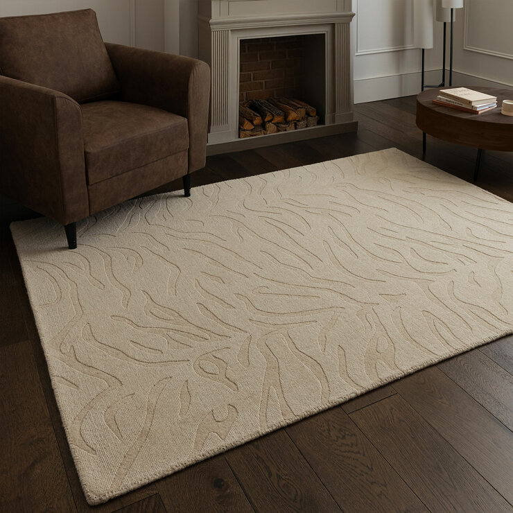 Asiatic Tigra Rug in natural colour with tiger pattern Asiatic Tigra Rug in natural colour with tiger pattern