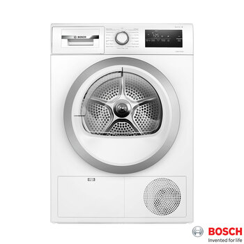 Bosch WTH85223GB, Series 4 8kg Heat Pump Dryer, A++ Rated in White
