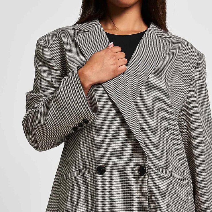 Elle Ladies Blazer in Brown, Size 12