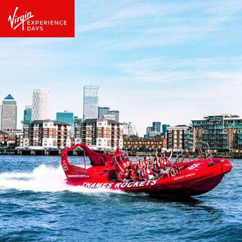 Virgin Experience Days Thames Rocket Speed Boat Ride for Two