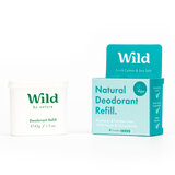 Wild Fresh Cotton & Sea Salt Deodorant Refills, 3 Pack