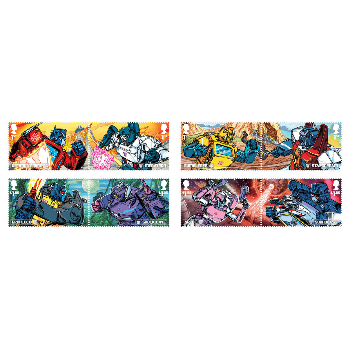 Buy Transformers Framed Stamps and Miniature Sheet Overview2 Image at Costco.co.uk