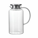 King Crystal Pitcher and Glass Set, 5 Piece