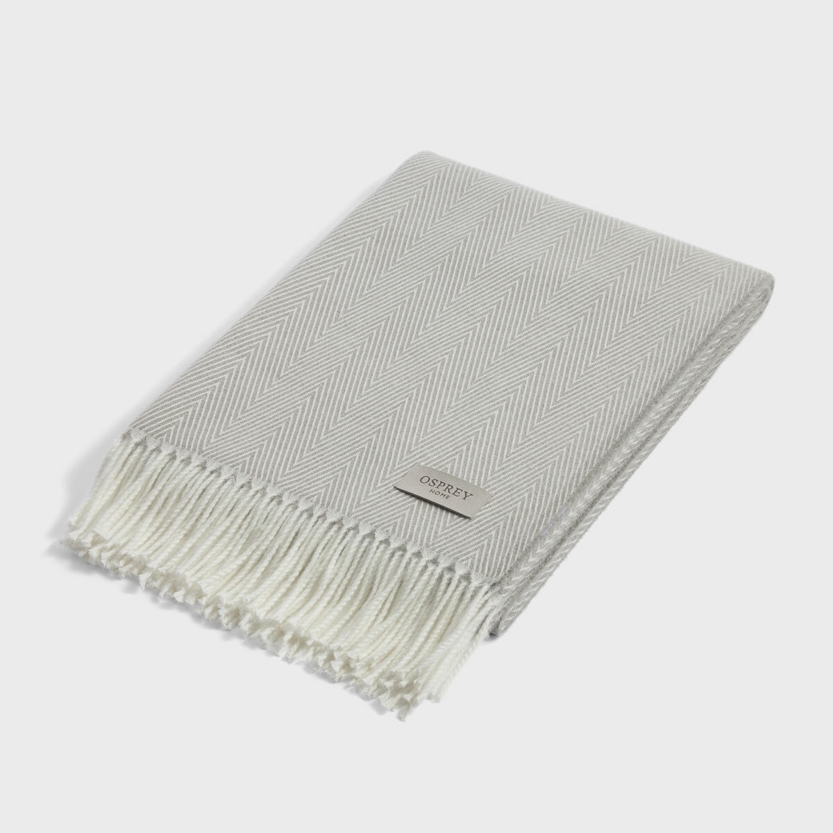 Osprey Herringbone Throw