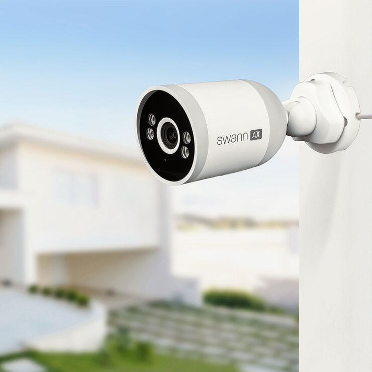 Swann 4K NVR 8 x Channel / 4 x NHD-ADVANXB Bullet Cameras with 1TB HDD SWNVK-8ADVANX4B-EU