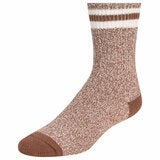 Weatherproof Women's Boot Sock, 6 Pack in Blue, Pink & Brown