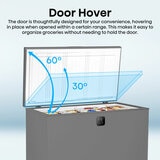 Hisense FT280WN3SGD, 277L Chest Freezer, D Rated in Silver