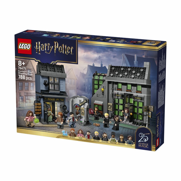 LEGO Harry Potter Knockturn Alley Wizarding Shops - Model 76471 (8+ Years)