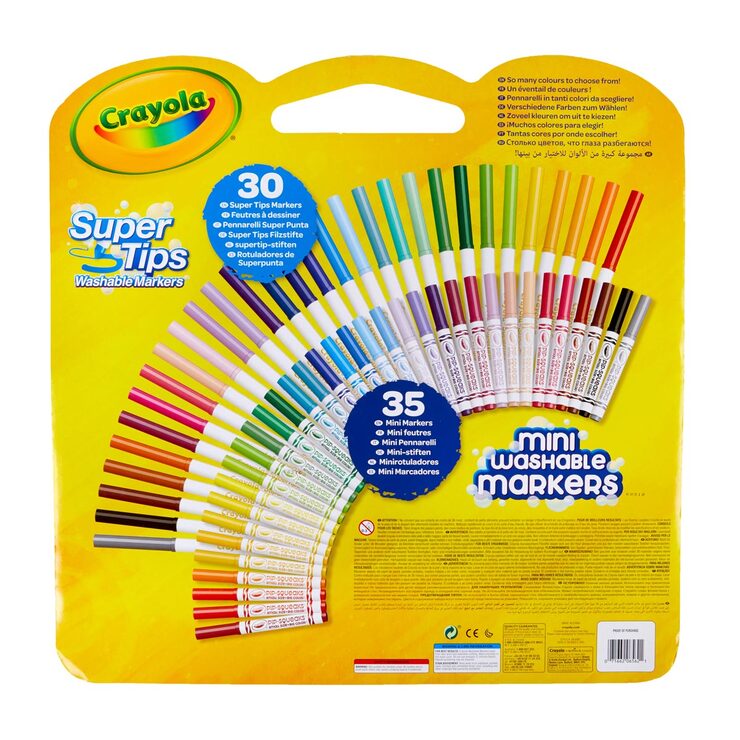 Crayola Marker Madness Set 65 Pieces Costco UK