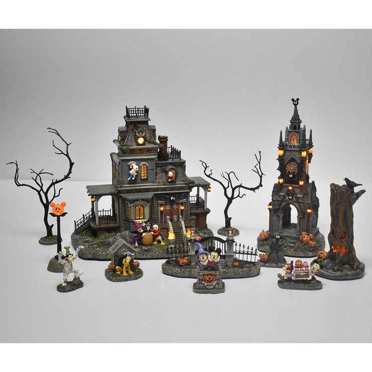 Buy 12pc Disney Halloween Village Overview Image at Costco.co.uk