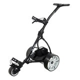 Ben Sayers 18-Hole Electric Golf Trolley in Black and White