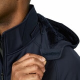 Kirkland Signature Men's Sherpa Lined Softshell Jacket in Blue