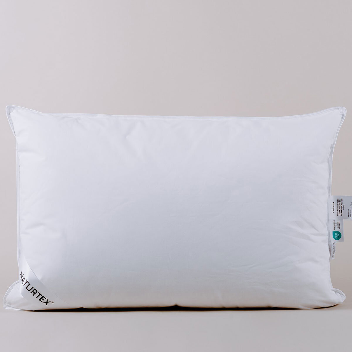 Naturtex Hungarian Goose Down 3-Chamber Pillow, 50 x 75 cm