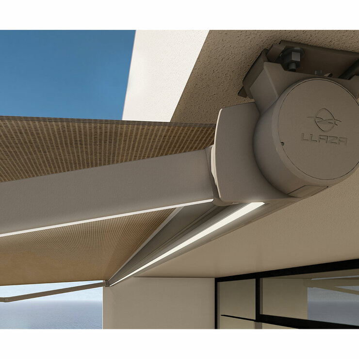 Olympus LED Awnings Hera Outdoor Patio Awning up to 3m Projection, Fully Installed