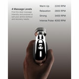 Lifestyle image of Renpho Micro Massage Gun with 4 massage levels