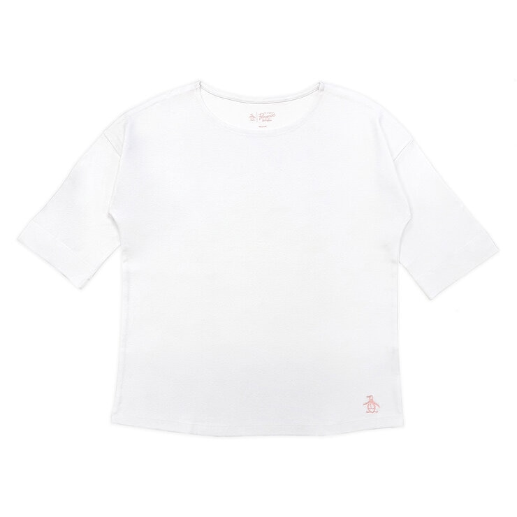 Penguin Women's Bretton 3/4 Top in White