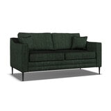 Aspen Velvet Large 2 Seater Sofa, Green