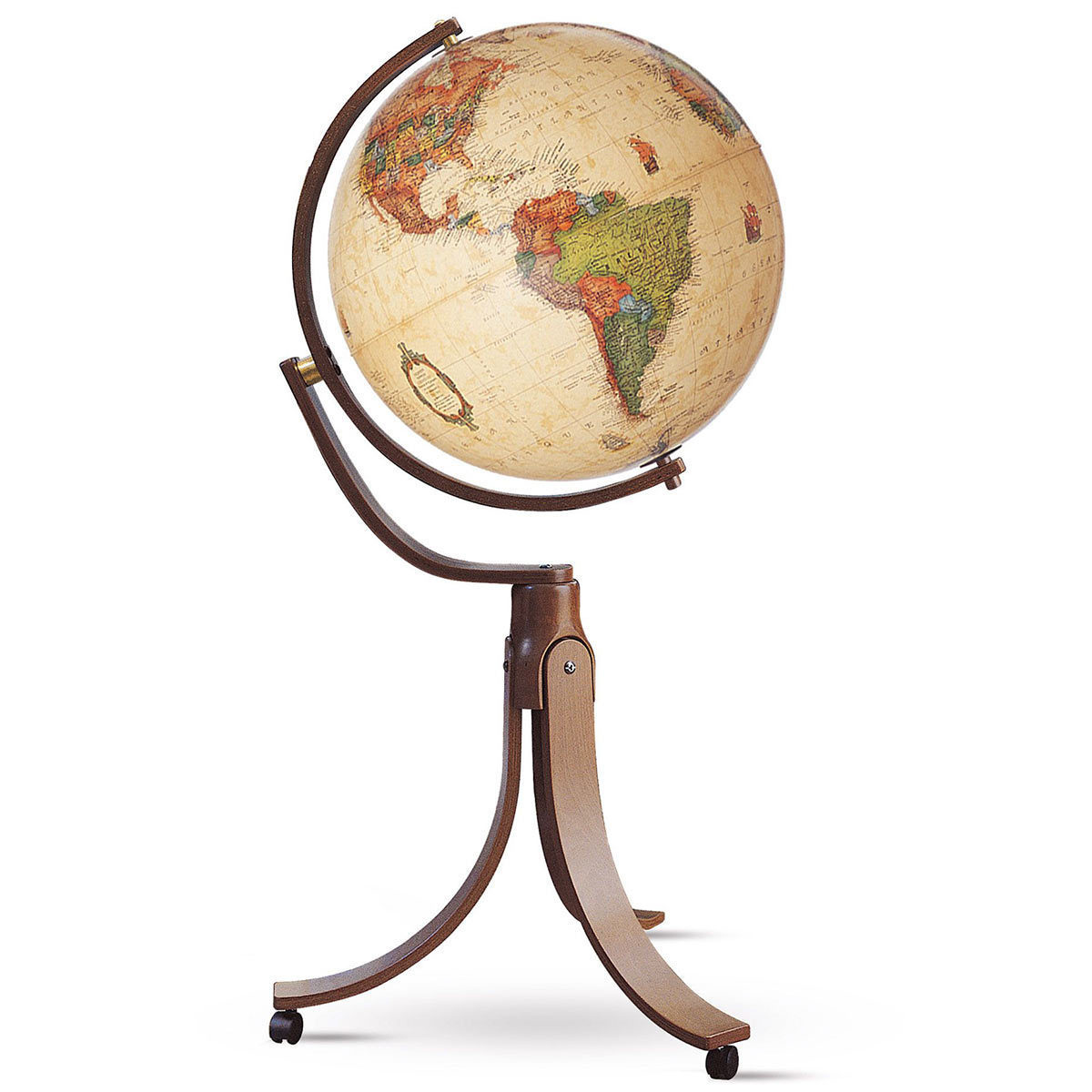 Emily Globe antique with floor stand