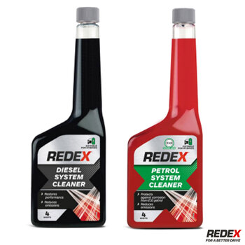 Redex Fuel System Cleaner for Petrol and Diesel Cars, 500ml, 4 Pack