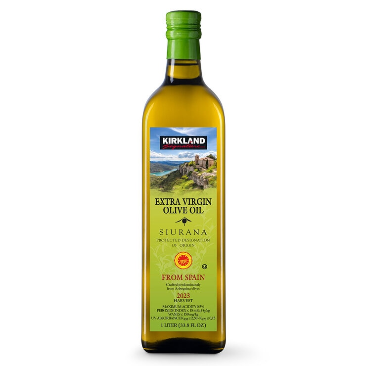 Kirkland Signature Extra Virgin Siurana Olive Oil, 1L Kirkland Signature Extra Virgin Siurana Olive Oil, 1L