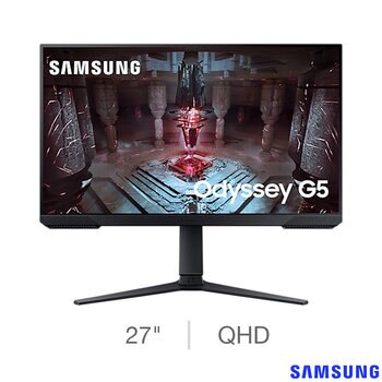 Samsung Odyssey G51C 27 Inch QHD 165Hz VA Gaming Monitor, LS27CG510EUXXU