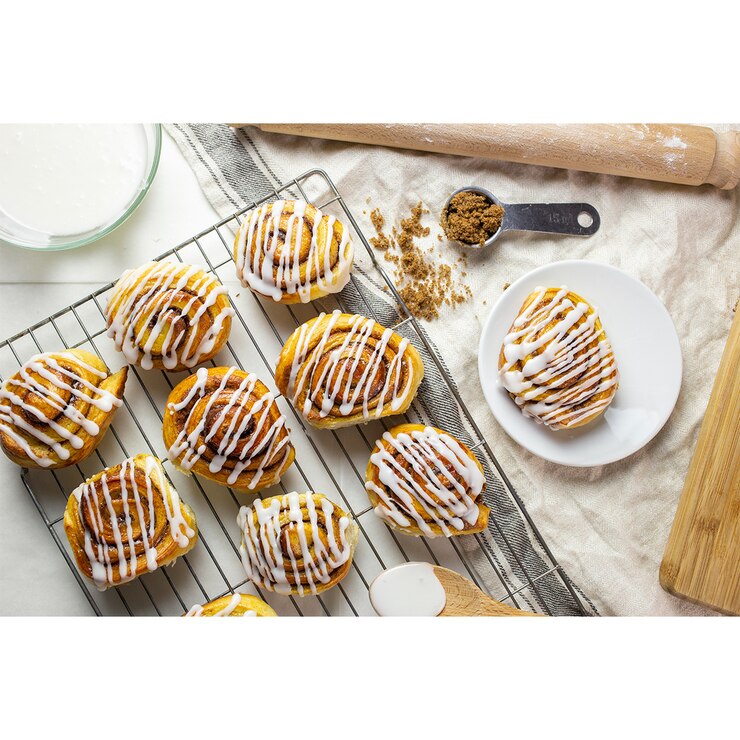 Bakedin Iced Cinnamon Bun Kit, 4 x 435g Costco UK