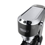 Close up image of Delonghi Dedica Atre EC885.GY buttons